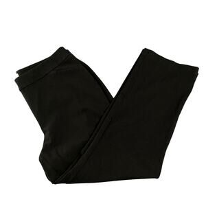 Chico's Women's Pants 2.5 Short Large Size 14 Black Office Casual Career Comfort